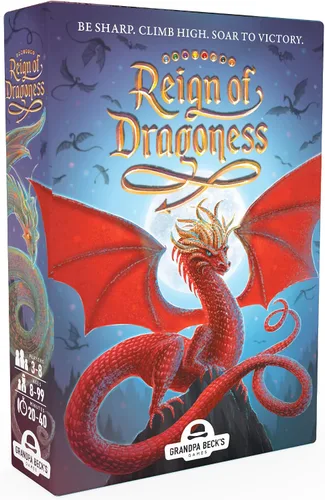 Juego de cartas Reign of Dragoness de Grandpa Beck's Games | Un juego estratégico de eliminación de mano | de los creadores de Cover Your Assets y