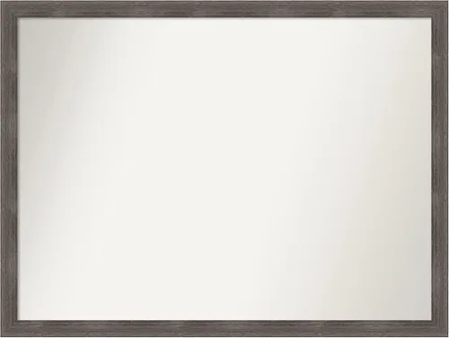 Miniatura 40 de Amanti Art Espejo personalizado, espejo de baño gris plomo a rayas, espejo de pared o espejo de tocador de baño sobre el fregadero