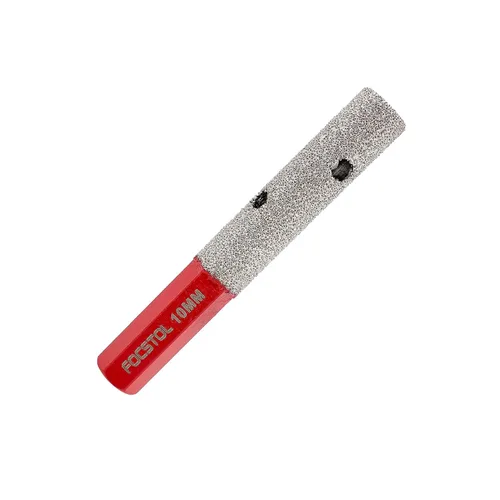 Miniatura 11 de FOCSTOL Broca de diamante para fresar dedos, broca de núcleo de 4/5 pulgadas (0.787 in) para agrandar molienda y bisel redondo agujeros existentes