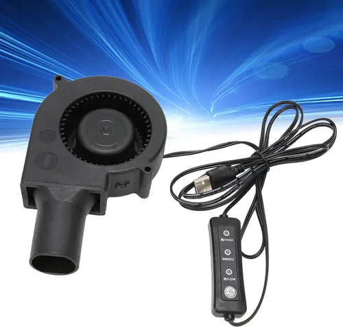 Miniatura 5 de Ventilador de enfriamiento de ventilador de 3.819 x 1.299 in, ventilador USB de 3.8 pulgadas, modo de 3 velocidades, CC 5 V, sin escobillas, 3800