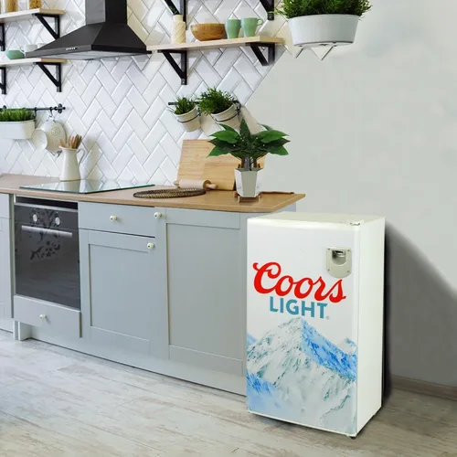 Miniatura 6 de Koolatron Coors Light Rocky Mountain - Refrigerador compacto con abridor de botellas, 90 L/95 cuartos de galón, 3.2 pies cúbicos para aperitivos