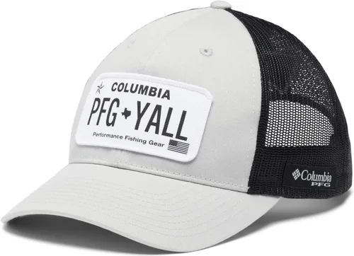 Columbia Parche PFG Trucker Snap Back Placa de matrícula gris frío/Tx