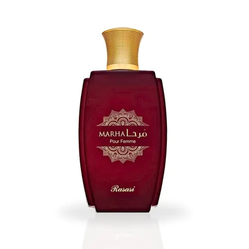 Miniatura 2 de RASASI Marha Eau De Parfum para mujer – 3.38 onzas líquidas (3.38 onzas) de perfume árabe, fragancia refrescante afrutada y cítrica, aroma femenino