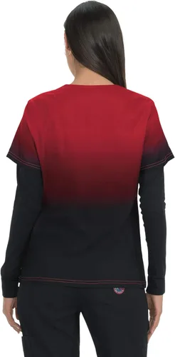 Miniatura 2 de KOI Lite 370PR Ombre Reform - Camisa de uniforme médico de color degradado para mujer