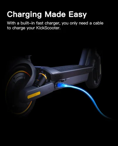 Miniatura 3 de Cable de carga rápida stio Compatible con Ninebot de Segway MAX G3/G2/G30/G30P/P65/P100S/F60, cable de alimentación de carga de 3 puntas, cable