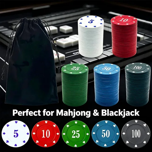 Miniatura 8 de SEETOOOGAMES Casino Poker Chips Denominations