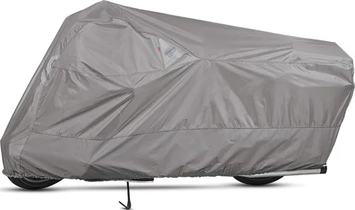Dowco Guardian 51223-07 WeatherAll Plus - Funda impermeable para motocicleta para interiores y exteriores, color gris, Cruiser