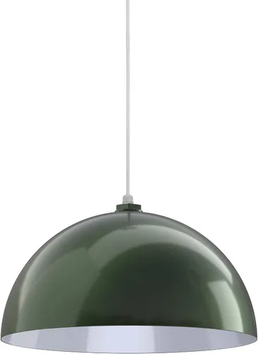 Miniatura 18 de Steel Lighting Co. Melrose - Lámpara colgante Montada en el techo Cúpula redonda de 18 pulgadas Estilo moderno contemporáneo de granja