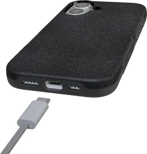 Miniatura 8 de Casely Funda para iPhone 17 Ónix de medianoche Negro brillante Compatible con MagSafe Diseño protector audaz Ónix de medianoche Black