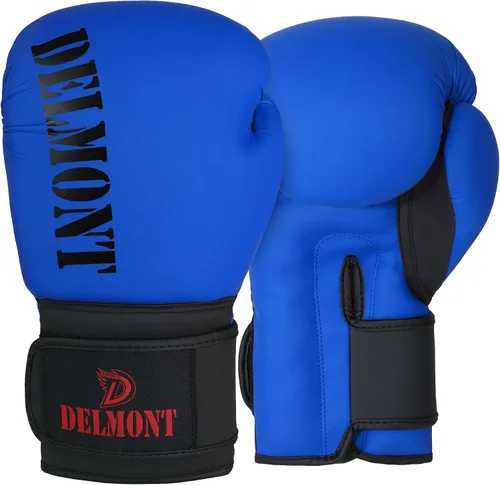 Miniatura 9 de Delmont Guantes de boxeo para hombres y mujeres – Bolsa pesada, guantes de kickboxing, sparring y entrenamiento con acolchado multicapa, soporte