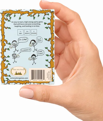 Miniatura 6 de Bird Call - Un juego de fiesta animado y deliciosamente absurdo de 5 minutos - Juego de cartas de alta energía - Regalos para aves - Regalos