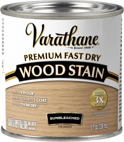 Miniatura 16 de Varathane Premium - Colorante de madera de secado rápido, cuarto de galón, roble primaveral color fantasía (Spring Oak)