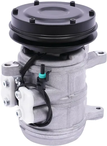 Miniatura 4 de Compresor de CA TBVECHI A/C Compresor apto para John Deere Tractor Loader NEW 6E171 Compresor de aire acondicionado RE10972, RE12513, RE12514