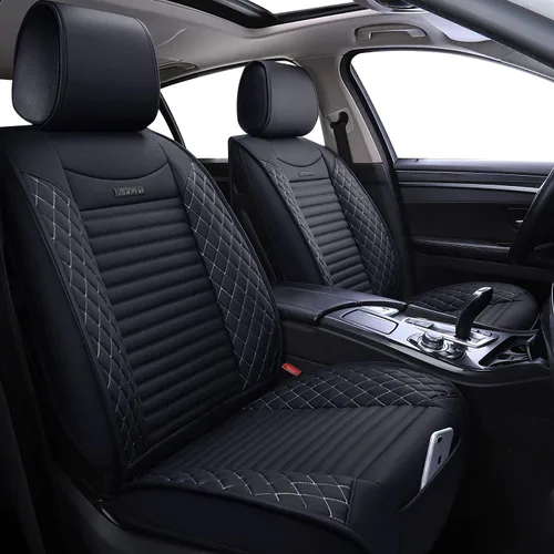 Miniatura 16 de Aierxuan Fundas de asiento delantero del conductor para automóviles, ajuste universal para Honda Toyota Hyundai Elantra Jeep Wrangler Liberty Acura