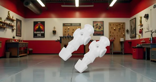 Miniatura 3 de Alomejor Piezas de repuesto de futbolín, figuras de fútbol de mesa fáciles de instalar, juego de 2 piezas para el hogar, arcade, torneo, oficina