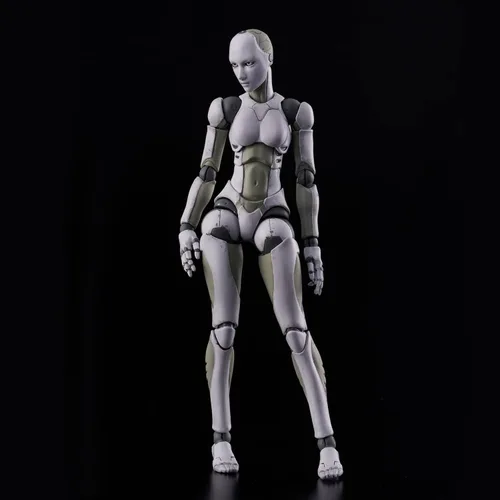 Miniatura 3 de 1000 Toys TOA Heavy Industries: Figura de acción sintética humana femenina a escala 1:12, multicolor
