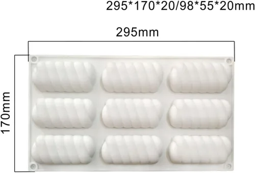 Miniatura 3 de Molde de silicona para hornear pasteles, moldes de jabón, moldes de silicona con forma de flor para postres franceses caseros para pastelería