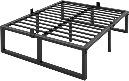 Miniatura 12 de Yitong Angel Armazones de Cama Gemela Plataforma, 14 Pulgadas de Alto 3500 lbs Plataforma de Metal de Servicio Pesado, Base de Colchón con Soporte