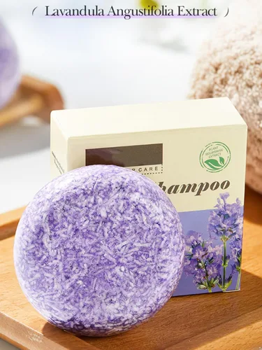 Miniatura 3 de Moily oisturizing Shampoo Bar, Plant-Based for Dry Hair Hydration and Cleanse Lavender One