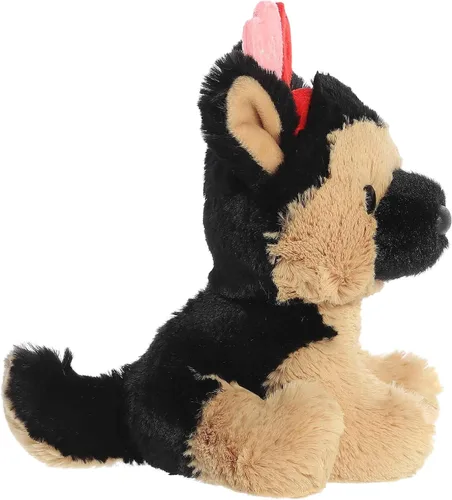 Miniatura 3 de Aurora Peluche de pastor alemán Love On The Mind Hug Me - Recuerdo suave para seres queridos, perfecto para decorar habitaciones y día de San