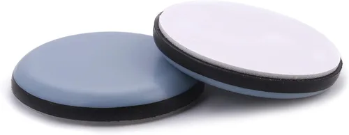 Miniatura 2 de Deslizadores adhesivos para muebles de 1-5/8 pulgadas, silla de horno deslizantes de PTFE en muebles y electrodomésticos de cocina, deslizador fácil