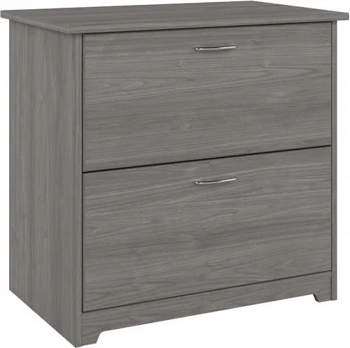 Miniatura 10 de Bush Furniture - Archivador lateral Cabot Collection de 2 cajones con herrajes cromados, elegante archivador para oficina en casa, cartas, archivos