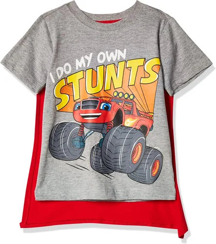 Nickelodeon Camiseta Blaze and The Monster Machines Cape para niños pequeños