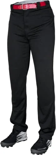 Rawlings Semi-Relaxed Full Length Baseball Pant Solid & Piped Options Adult Sizes Multiple Colors
