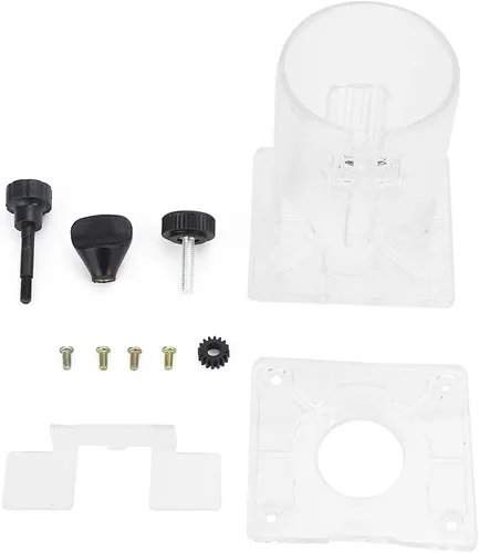 Miniatura 6 de Enrutador protector para recortadora, base transparente, para carpintería, base de plástico, herramientas eléctricas, accesorios de protección
