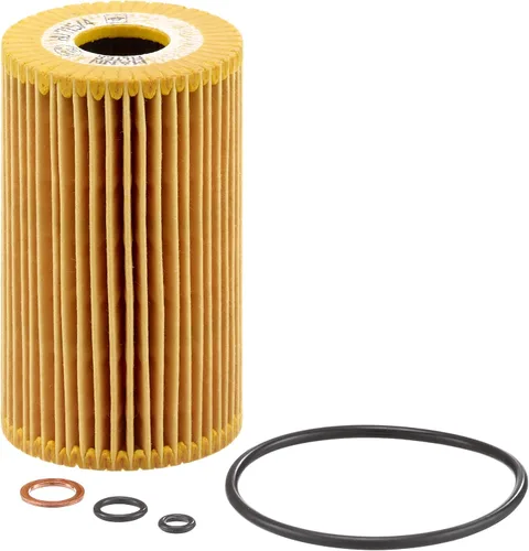 Miniatura 2 de Mann Filter HU 715/4 x Cartucho de Repuesto de Filtro de Aceite con Junta de Tapón de Drenaje de Aceite Compatible con BMW 318i (1996-1999), 318i