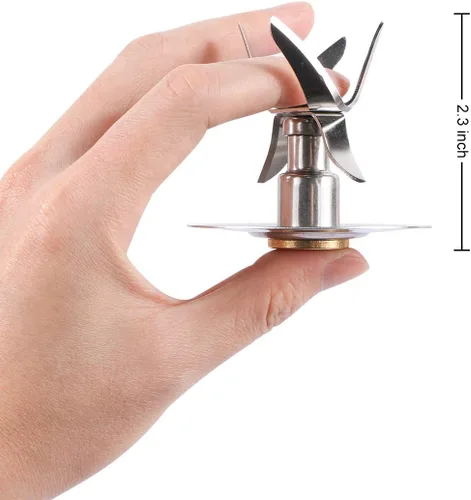 Miniatura 4 de Cuchilla de licuadora para piezas de repuesto Oster Blender con tapa de base de tarro y junta tórica, kit de actualización de accesorios (6 puntos)