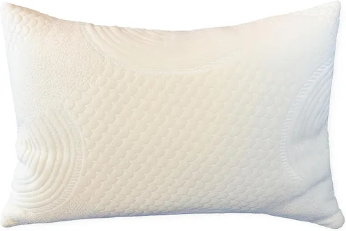 Miniatura 7 de ORGANIC TEXTILES Almohada de cama 100% hecha a mano de látex orgánico triturado con funda extraíble de algodón orgánico (viaje, paquete de 1)