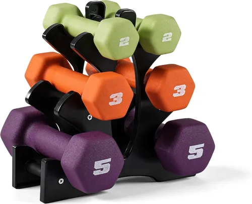 Miniatura 19 de CAP Barbell Neoprene Dumbbell Weights Pairs & Sets Color Series