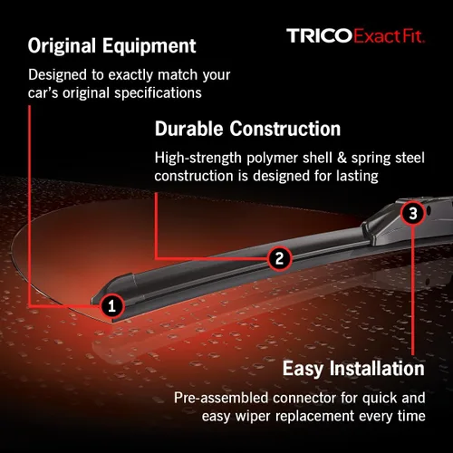 Miniatura 4 de Trico Exact Fit 19-16B O.E. - Limpiaparabrisas de 16 pulgadas