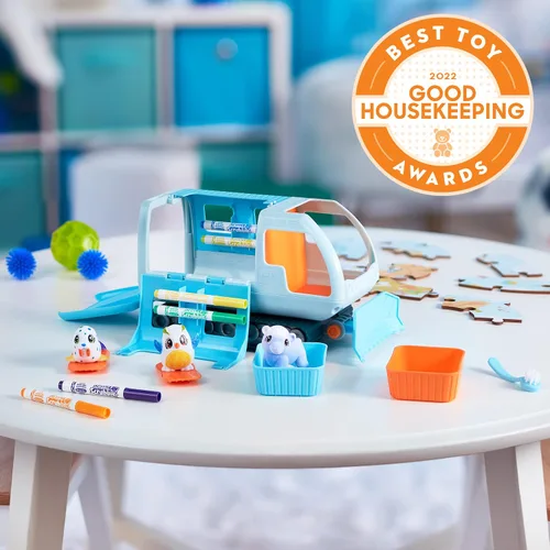 Miniatura 9 de Crayola Scribble Scrubbie Pets Arctic Snow Explorer, juguete creativo para colorear y lavar, regalo para niños de 3, 4, 5, 6 años