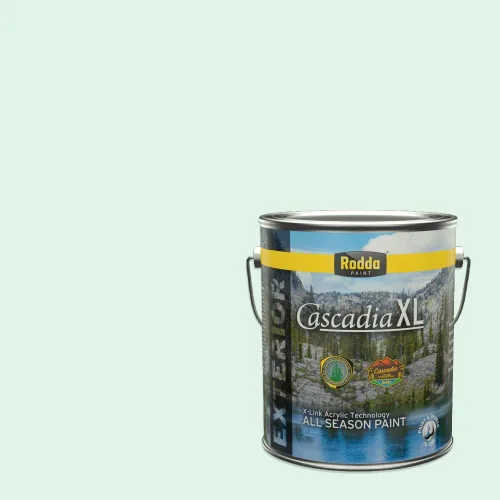 Miniatura 93 de Rodda Paint CASCADIA XL - Pintura e imprimación satinada para exteriores en uno, cuarto de galón, azul Madonna