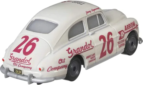 Miniatura 3 de Disney Cars Jimmy Lugwrench, juguete coleccionable para automóvil de carreras en miniatura, basado en películas de coches, para niños de 3 años