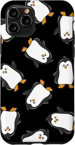 Miniatura 28 de Carcasa para iPhone 11, diseño de pingüinos