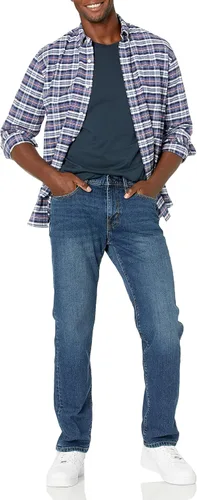 Miniatura 5 de Tienda Essentials Jeans elásticos de corte recto para hombre