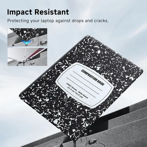 Miniatura 4 de Funut Compatible con Funda para MacBook Air de 13 Pulgadas, Funda Protectora de Plástico Duro Air 13.3 Sin Rayones Funda Rugosa