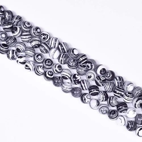 Miniatura 40 de 6mm Cuentas Redondas de Granate para Hacer Joyería DIY, Poder Curativo de Cristal, Piedras Preciosas Sueltas para Hacer Pulseras y Collares, Hilo