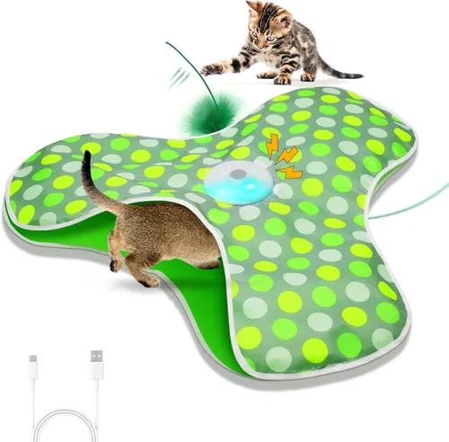 Miniatura 7 de Sofolor Juguete interactivo para gatos, recargable, juguetes de ejercicio para gatos adultos aburridos en interiores, juguete de escondite