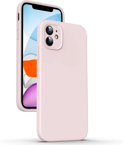 Miniatura 46 de Supdeal Funda de silicona líquida para iPhone 12 Pro Max, [protección de cámara] [antihuellas dactilares] [carga inalámbrica] Funda protectora de 4