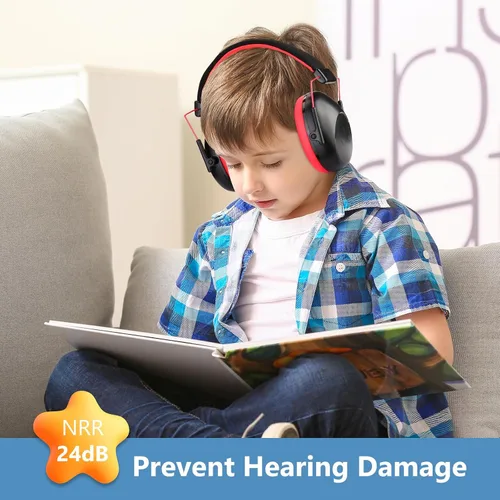 Miniatura 2 de ProCase Auriculares con Cancelación de Ruido para Niños, Protección Auditiva para Niños Monster Jam Truck, Protección Auditiva contra Fuegos
