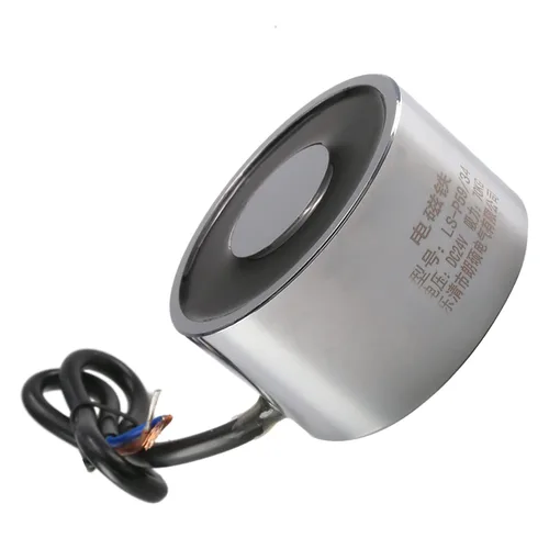Miniatura 10 de Heyiarbeit 12V DC 50N Imán de elevación eléctrica electroimán solenoide Ascensor Holding 25mmx20mm