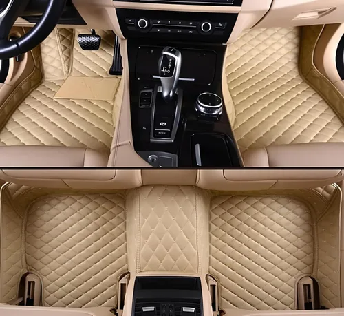 Miniatura 7 de Alfombrillas de Piso de Automóvil de Ajuste Personalizado por SARAHS - Cuero PU Impermeable de Cobertura Completa para la Mayoría de Automóviles