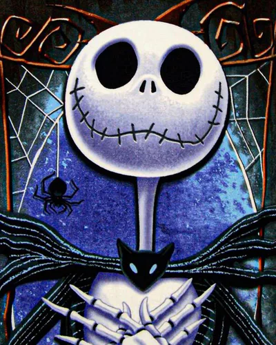 Miniatura 2 de Northwest Nightmare Before Christmas Manta Micro Raschel, 46 x 60 pulgadas, Crypt Keeper