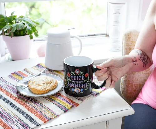 Miniatura 4 de Disney Pixar Coco Seize Your Moment - Taza de café de cerámica Taza grande para artículos esenciales para el hogar de la cocina del hogar, vasos