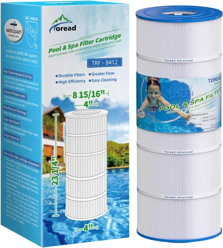 TOREAD Filtro de piscina PA120 de repuesto para Ultra-B2, CX1200RE, C1200, Unicel C-8412, Filbur FC-1293, HAY823C, Waterway Clearwater II, Pro Clean