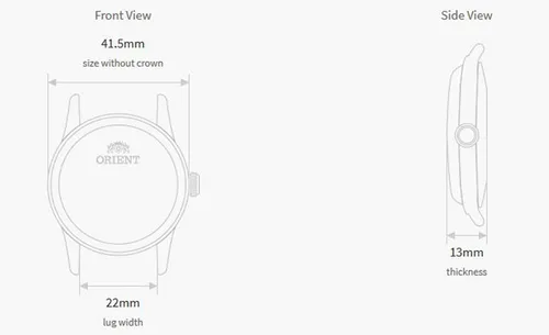 Miniatura 2 de Orient Reloj de buceo automático / de cuerda manual de acero inoxidable para hombre, japonés, 200 metros